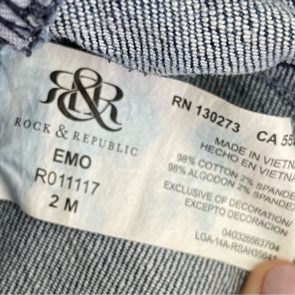 Rock & Republic Emo Skinny Jeans, 2 - Picture 6 of 8